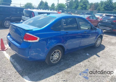 2010 Ford Focus Ses из США, поврежденный, VIN 1FAHP3GN3AW166180